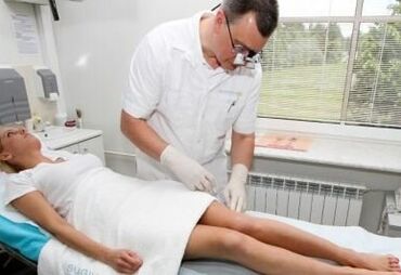 Varicose vein diagnosis